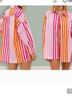 Beach riot button down